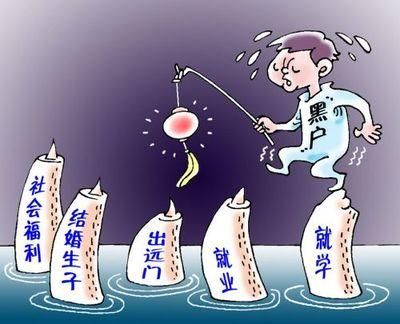 没有户口就意味着上不了学，坐不了火车，结不了婚，新农合、养老保险均享受不到。